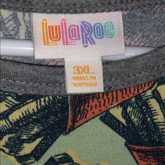 Lularoe Randy baseball tee 3xl - Picture 2 of 3